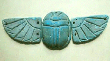winged scarab